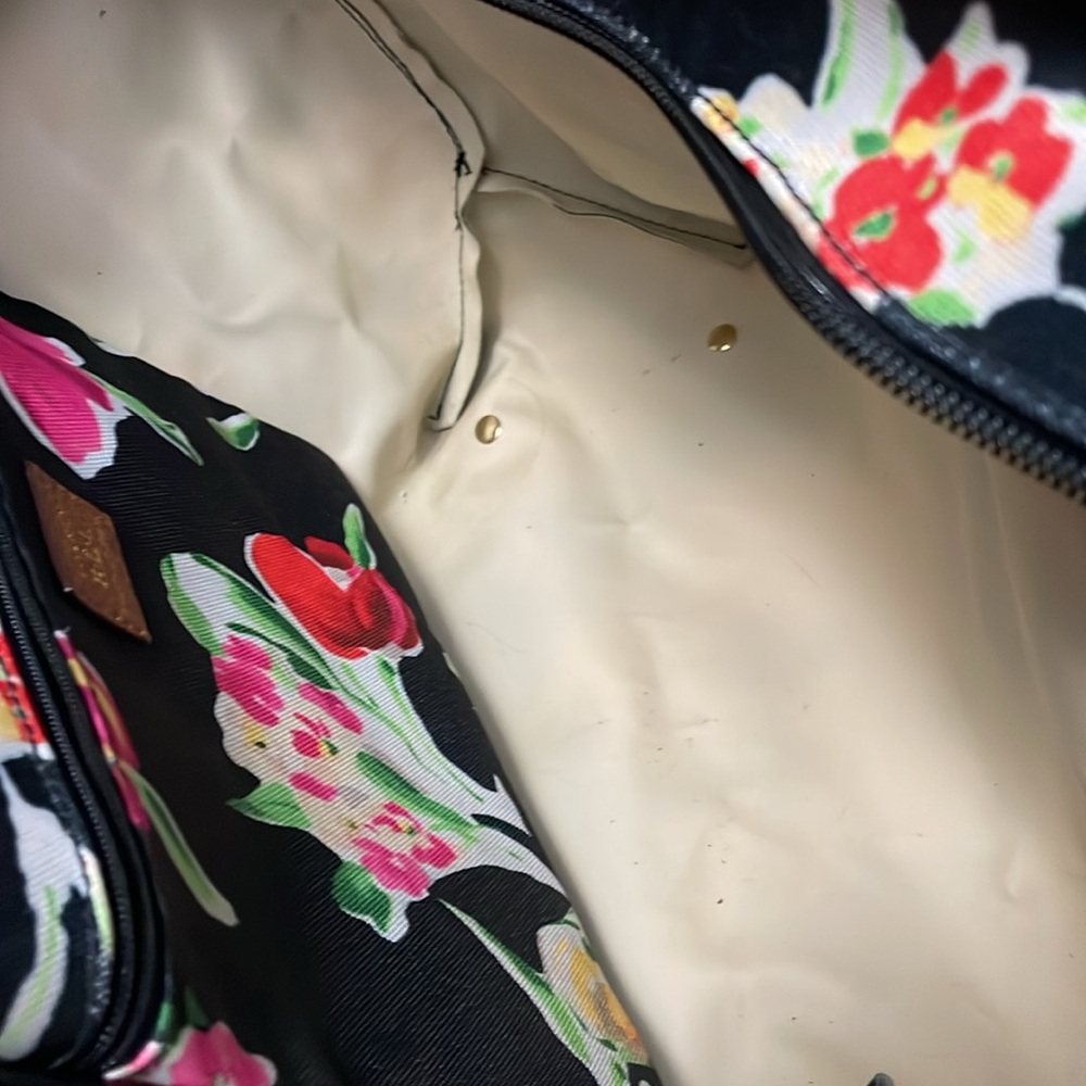 Ralph Lauren‎ floral print nylon tote bag - Picture 8 of 11
